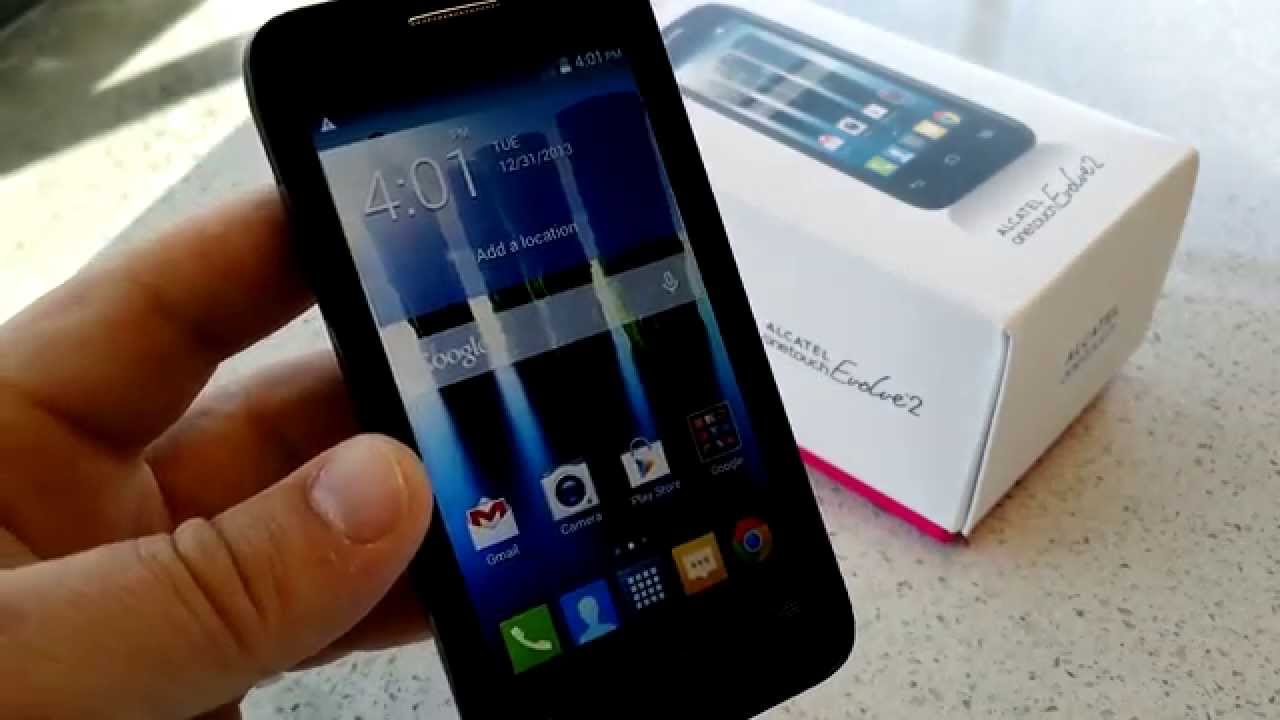 alcatel Evolve Resim 5