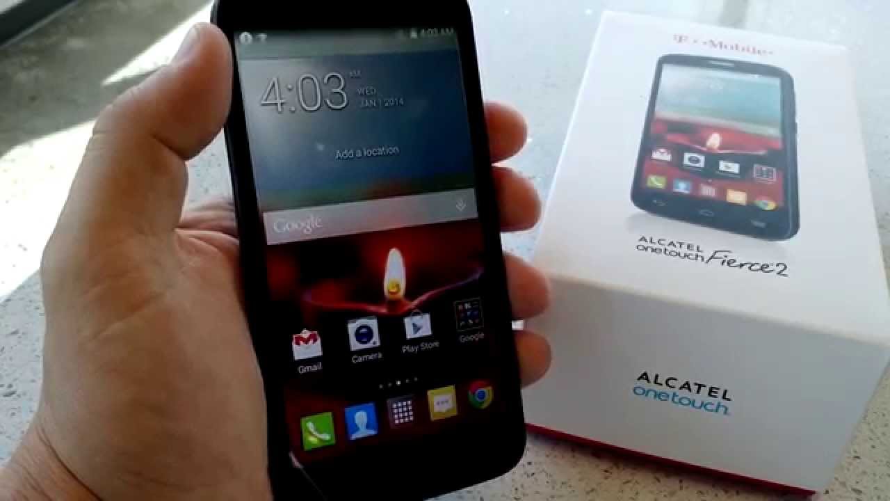 alcatel Fierce 2 Resim 4