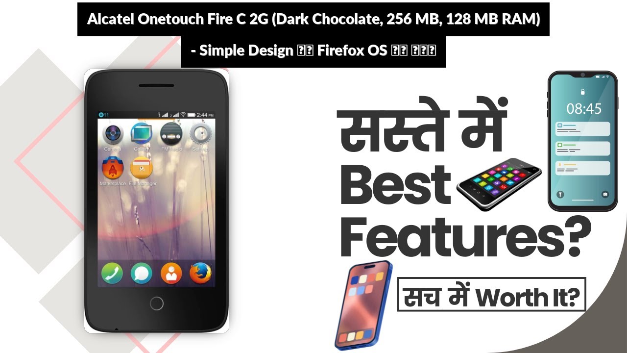 alcatel Fire C 2G Resim 5