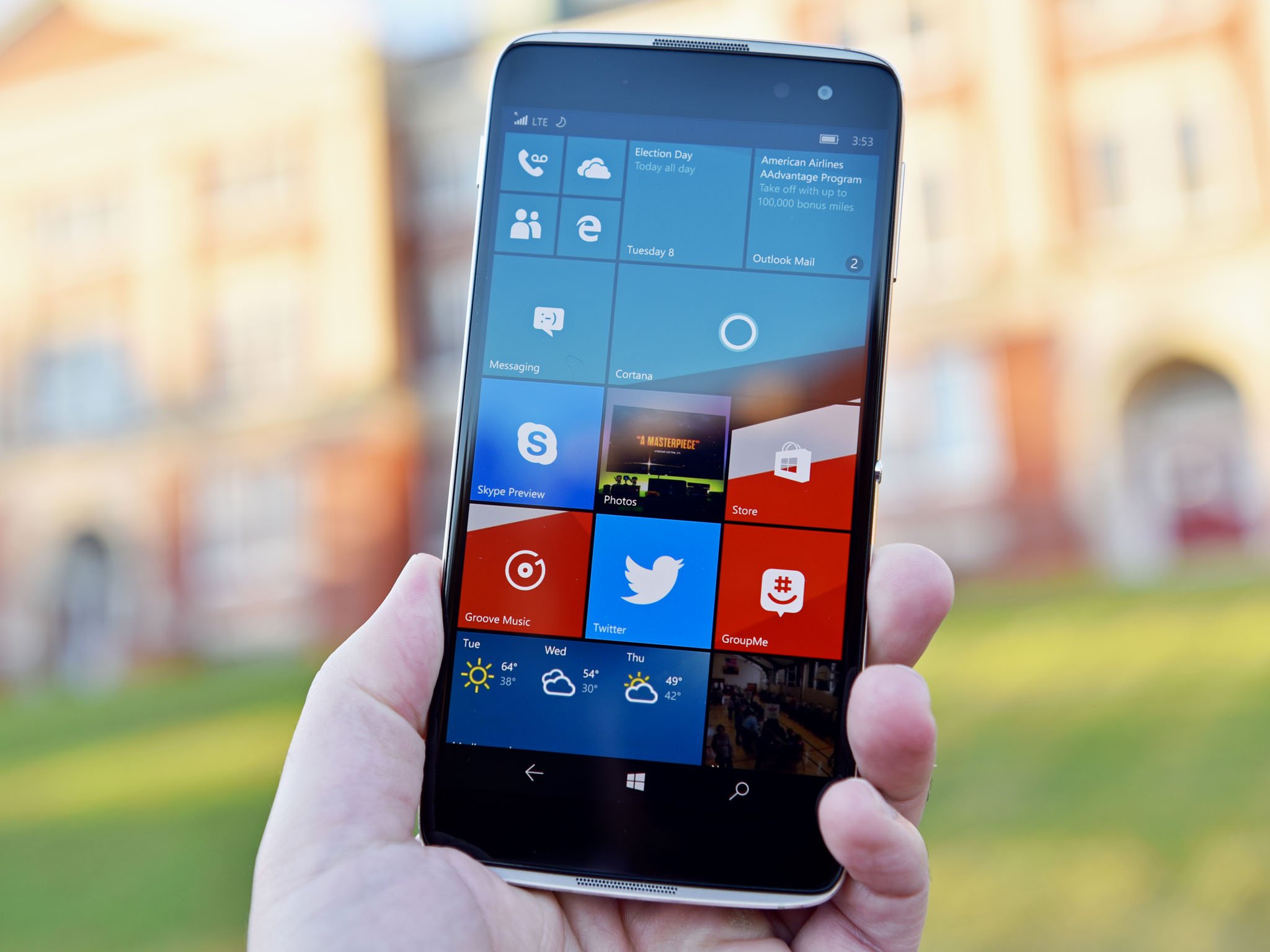 alcatel Idol 4s Windows Resim 1