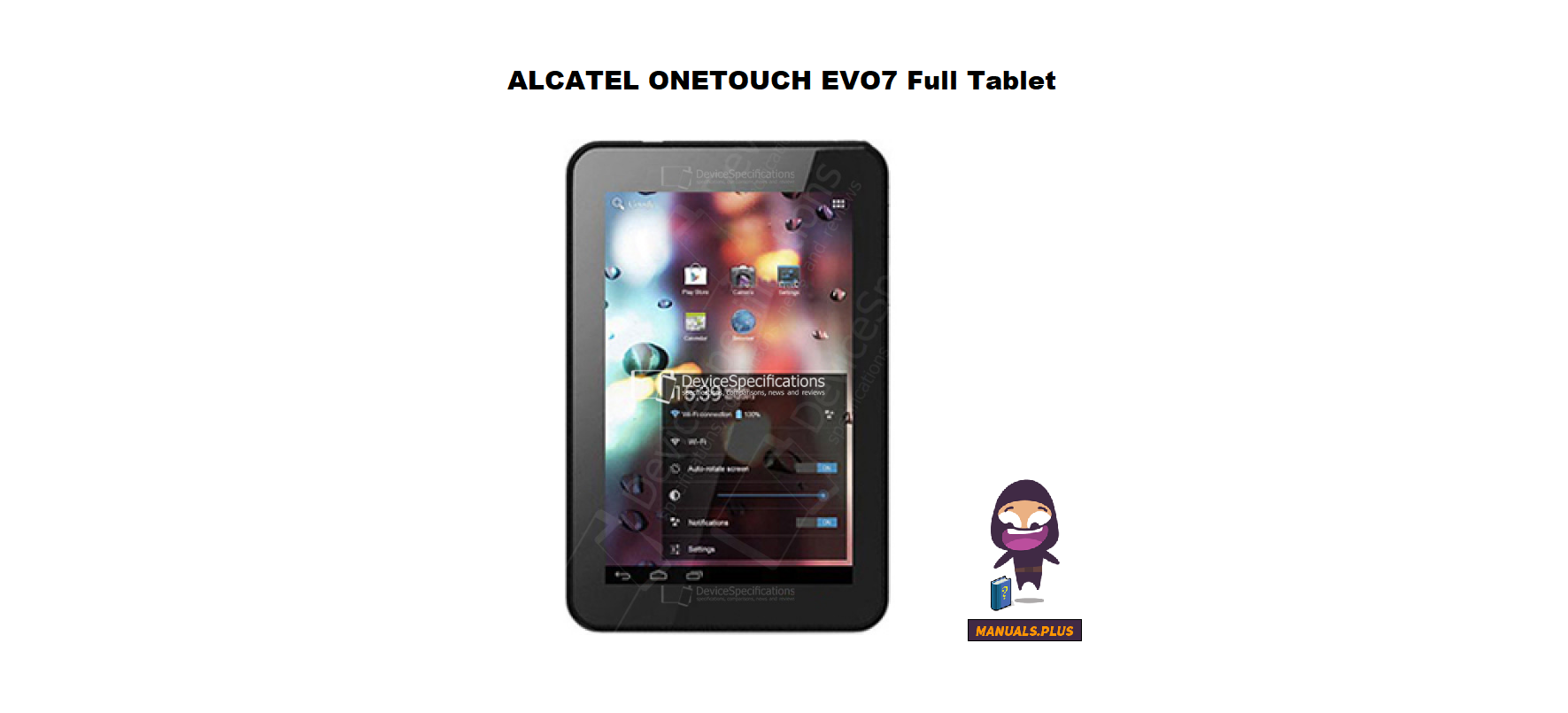alcatel One Touch Evo 7 Resim 4