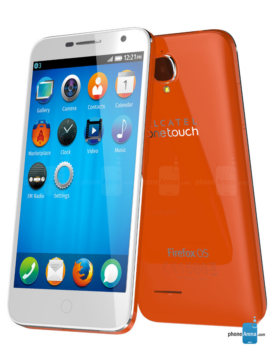 alcatel One Touch Fire Resim 1
