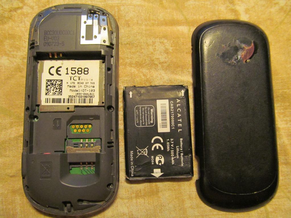 alcatel OT-103 Resim 4