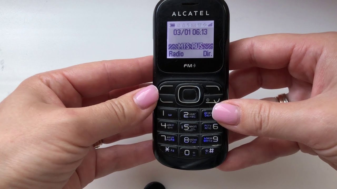 alcatel OT-117 Resim 2