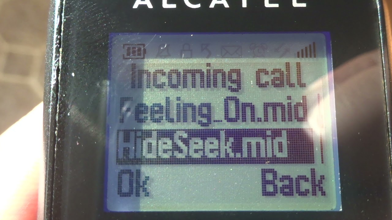 alcatel OT-117 Resim 5