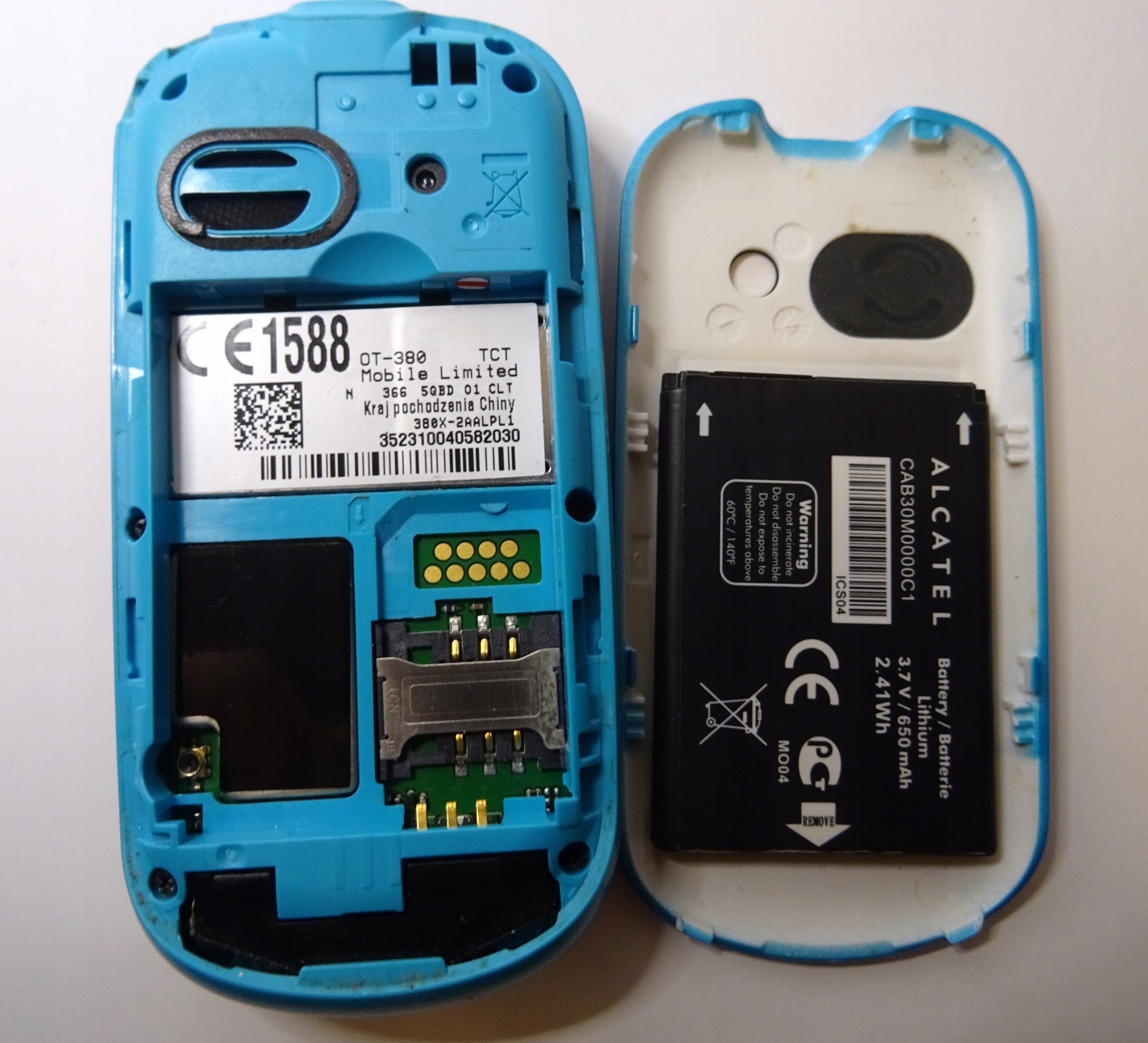 alcatel OT-385 Resim 2