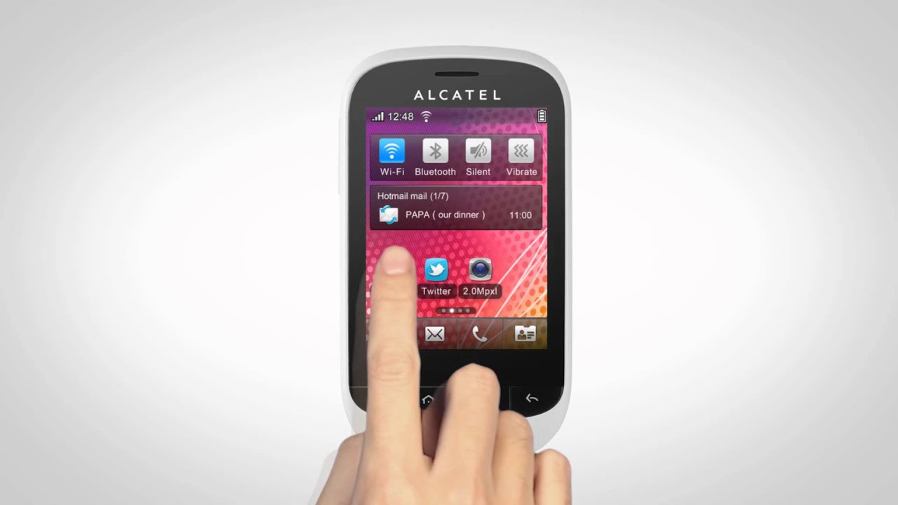 alcatel OT-720 Resim 2