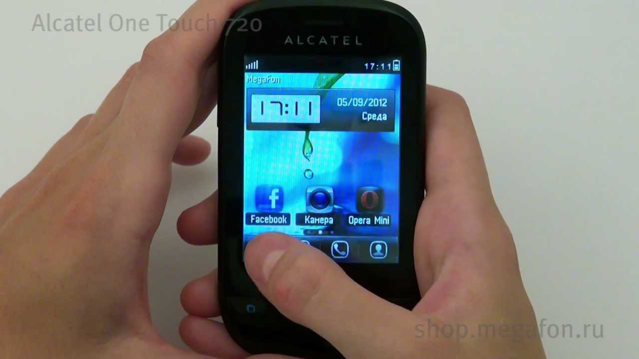 alcatel OT-720 Resim 4