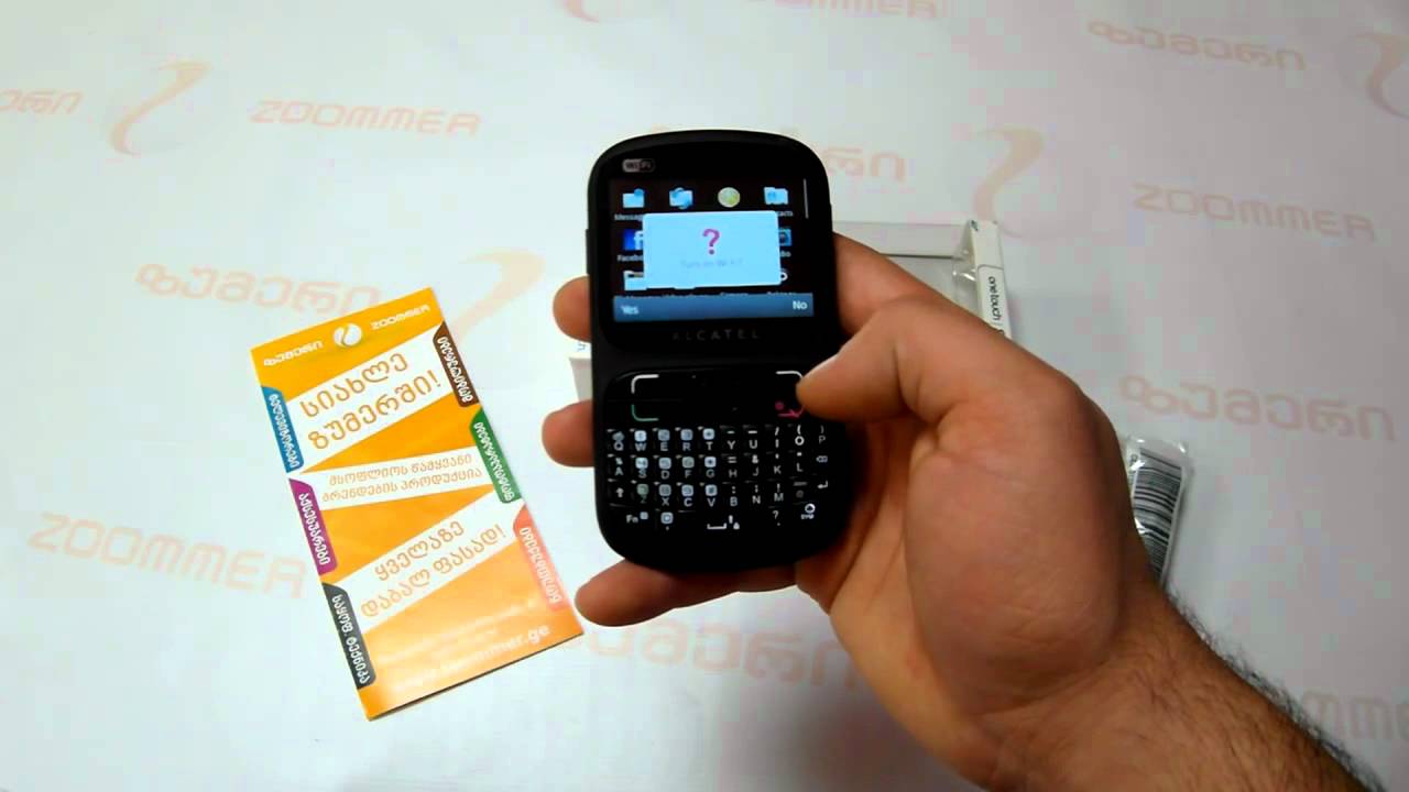 alcatel OT-813F Resim 4