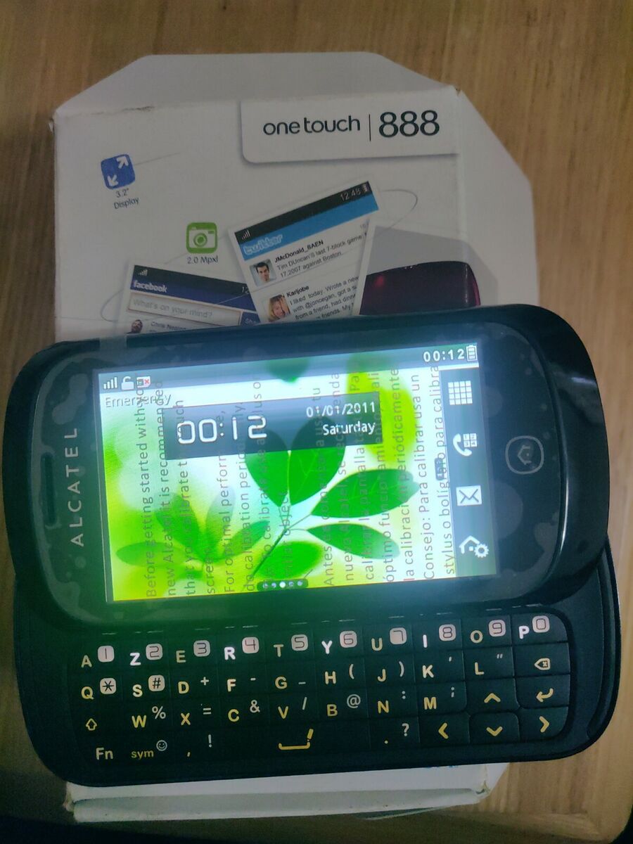 alcatel OT-888 Resim 1