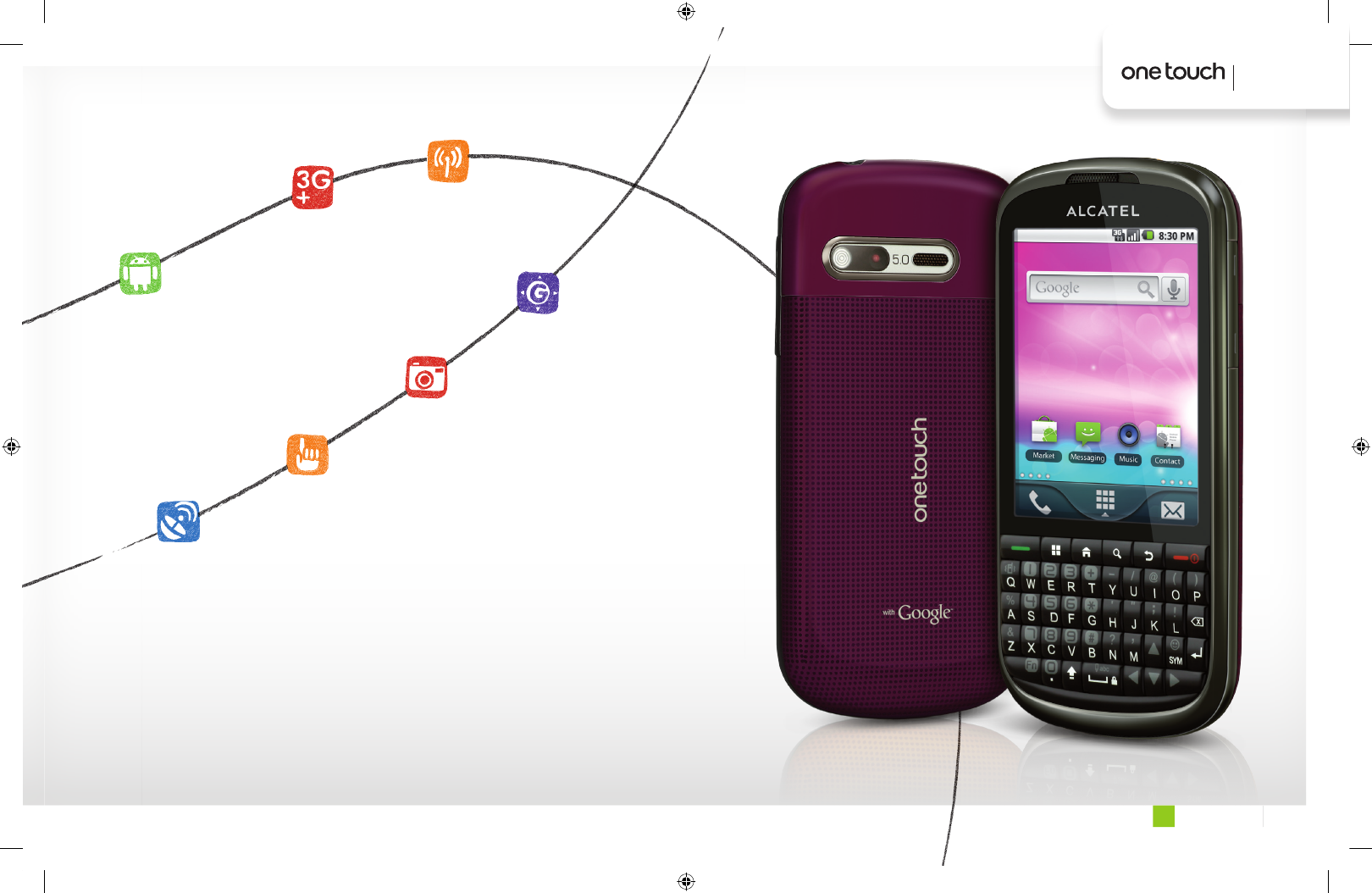 alcatel OT-910 Resim 4
