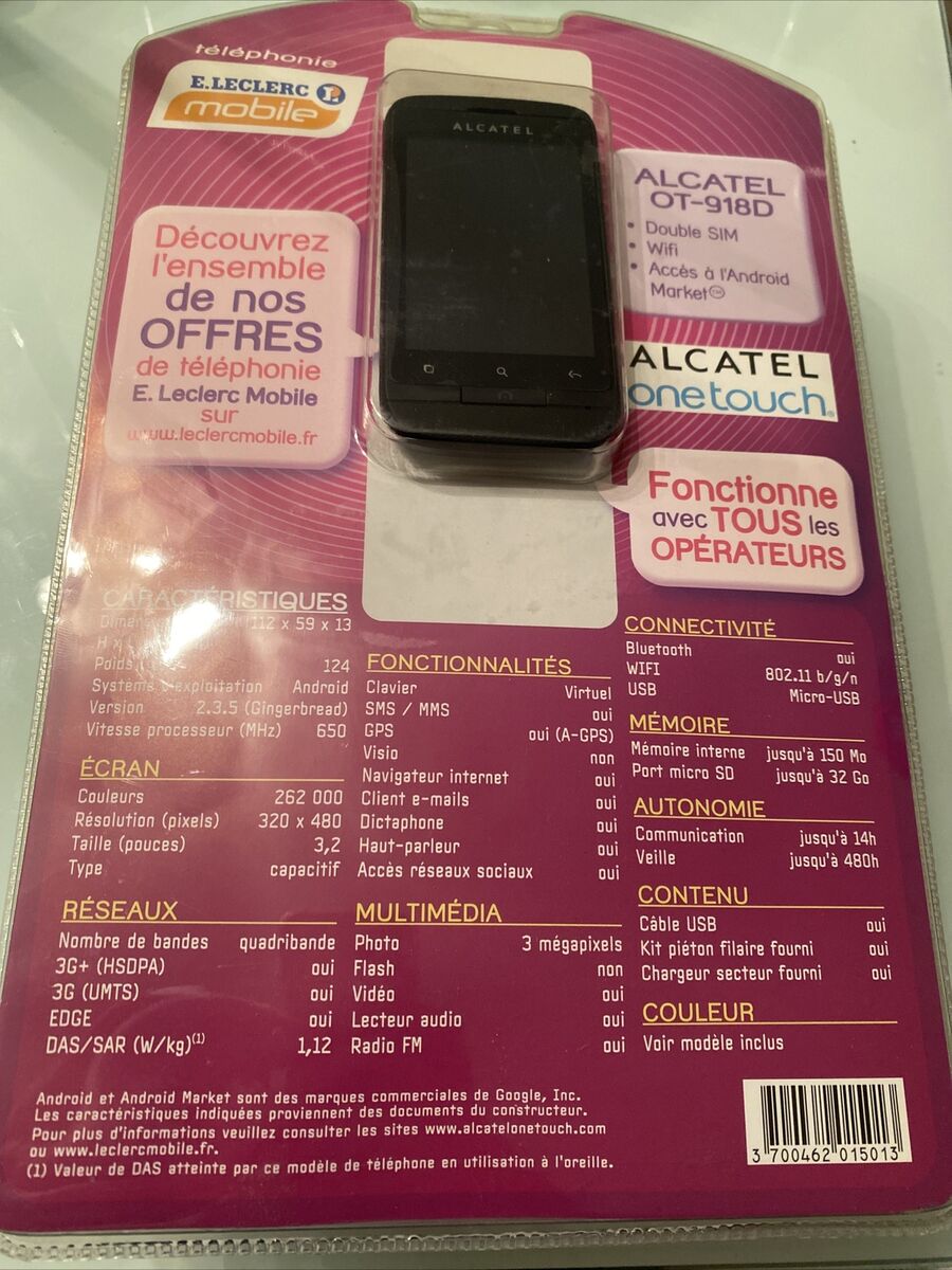 alcatel OT-918D Resim 4