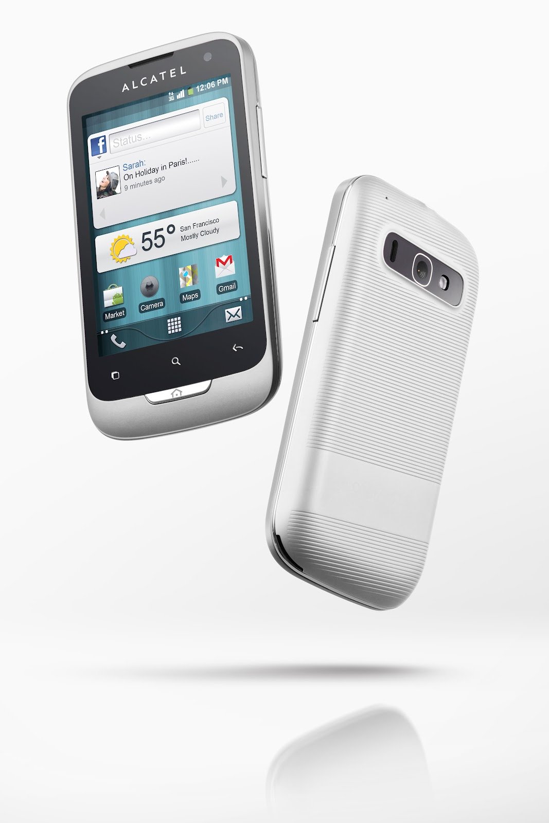 alcatel OT-985 Resim 2