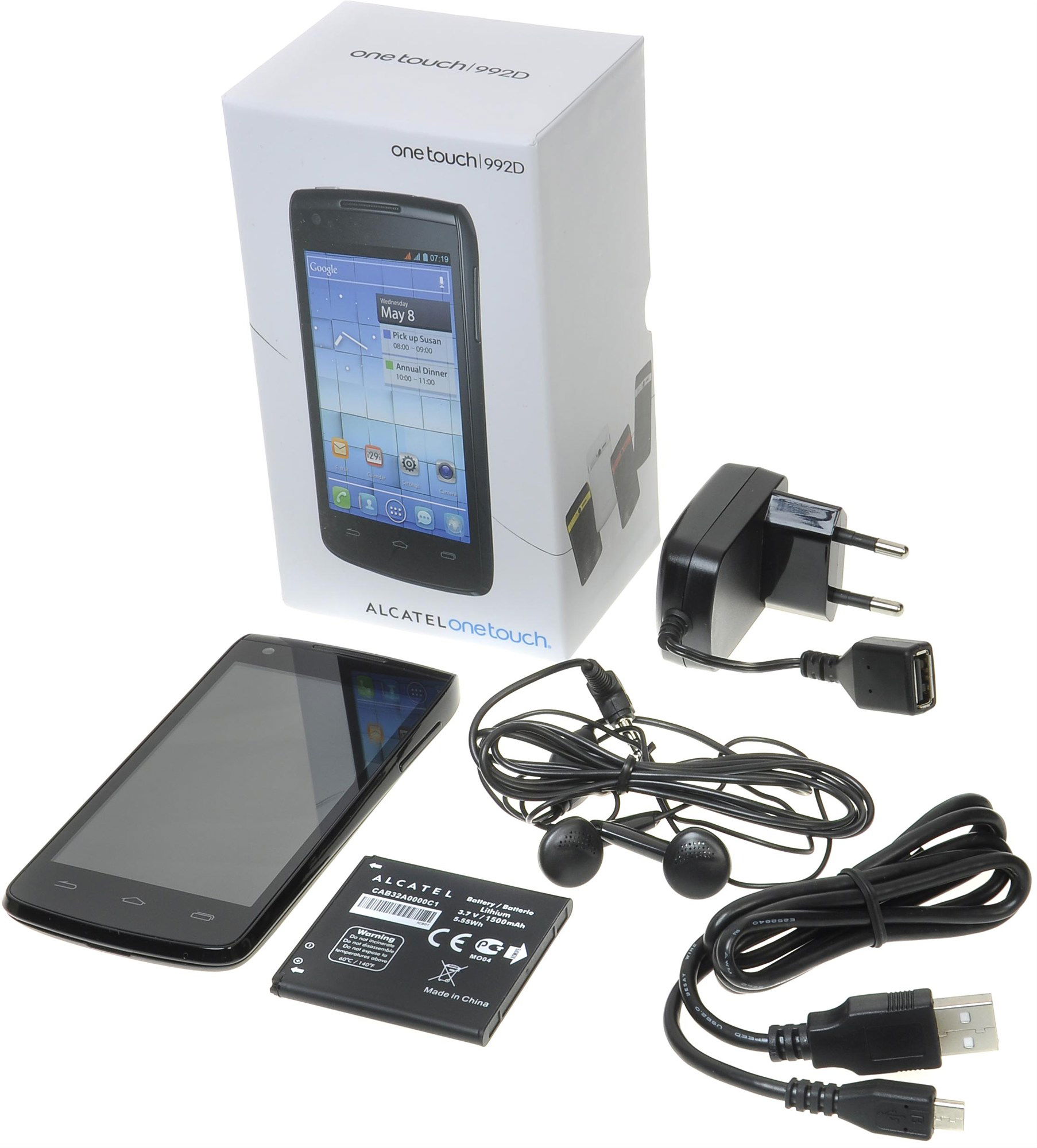 alcatel OT-992D Resim 3
