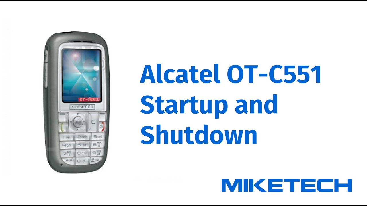alcatel OT-C551
