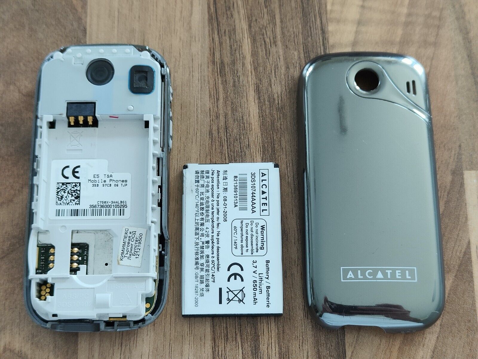 alcatel OT-C750 Resim 2