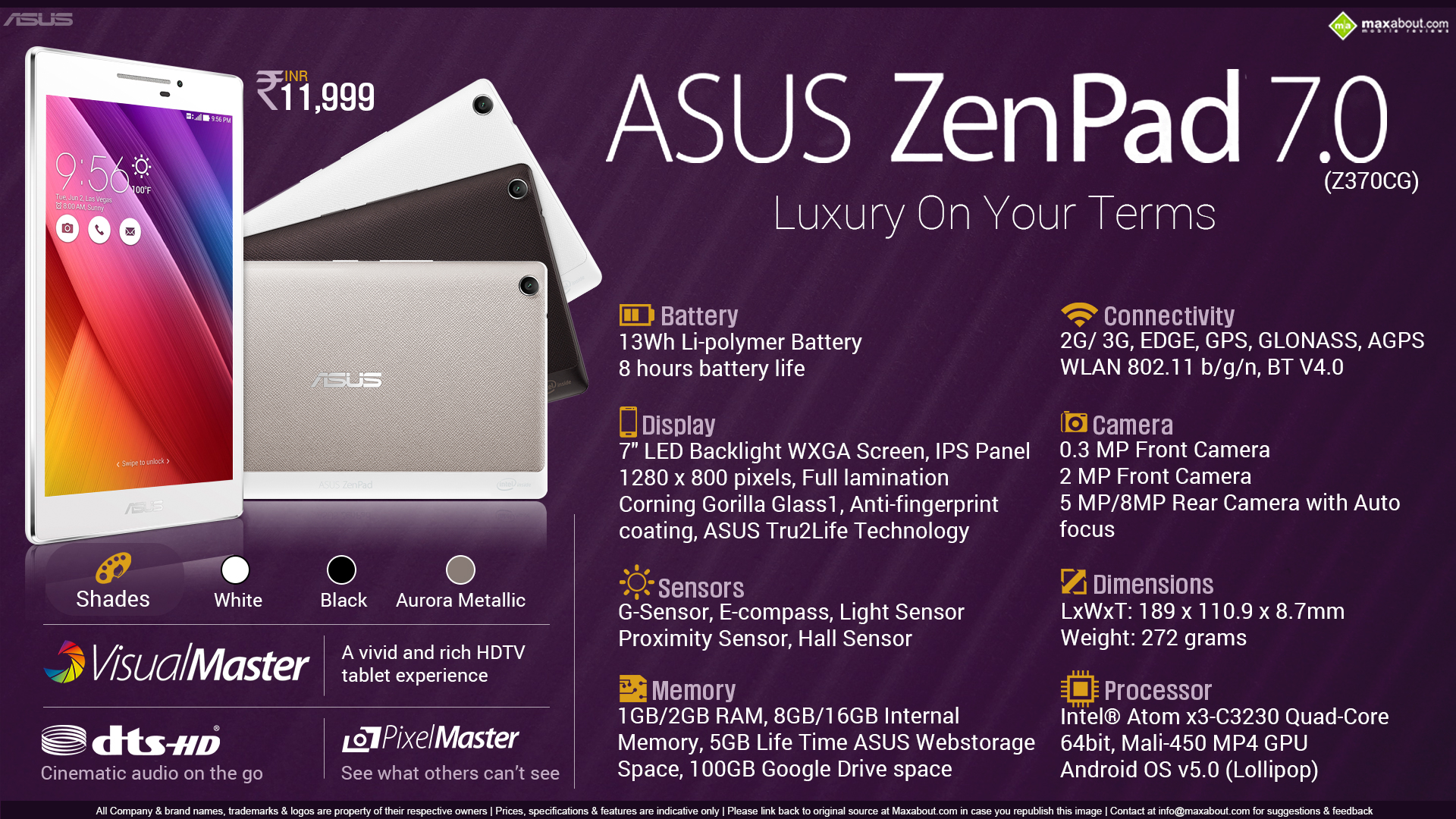 Asus Zenpad 7.0 Z370CG Resim 5