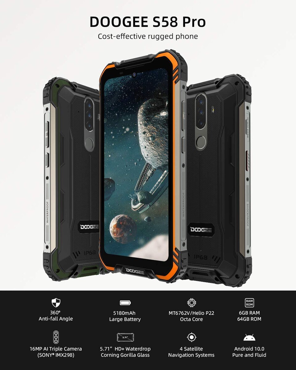 Doogee S58 Pro Resim 5