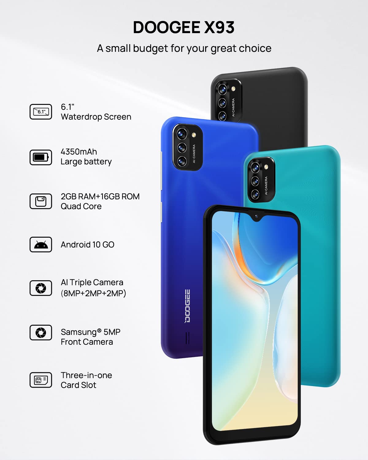Doogee X93 Resim 2