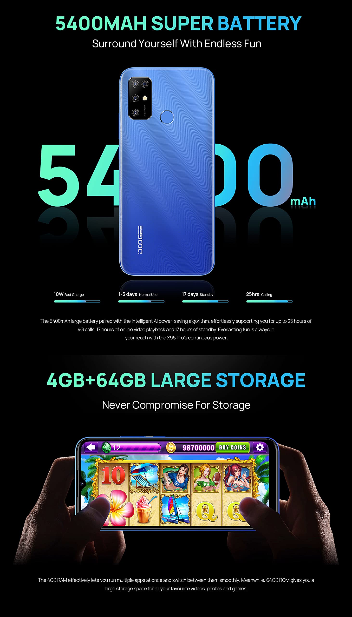 Doogee X96 Pro Resim 4