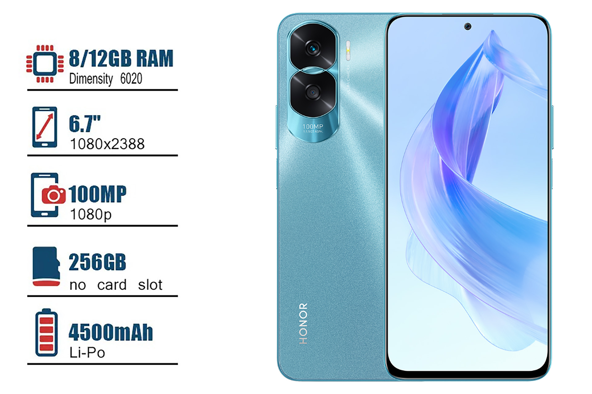 Honor X50i Resim 5