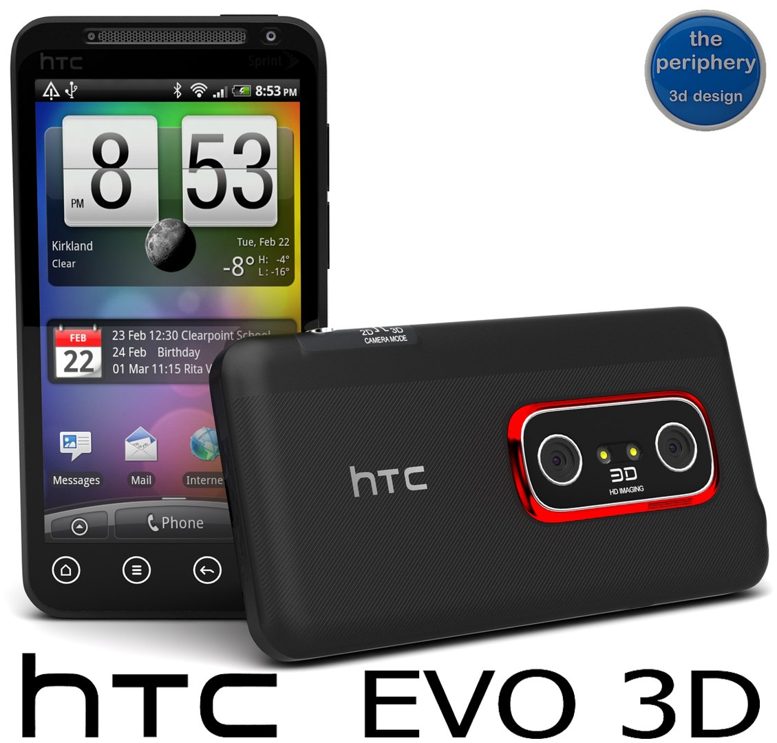HTC EVO 3D Resim 4