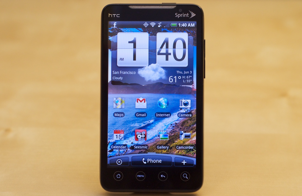 HTC Evo 4G+ Resim 4