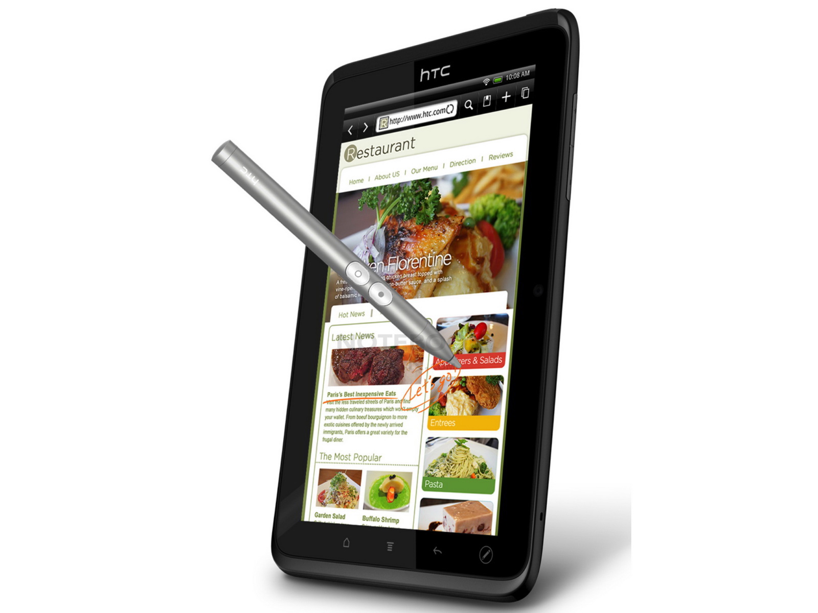 HTC EVO View 4G Resim 3