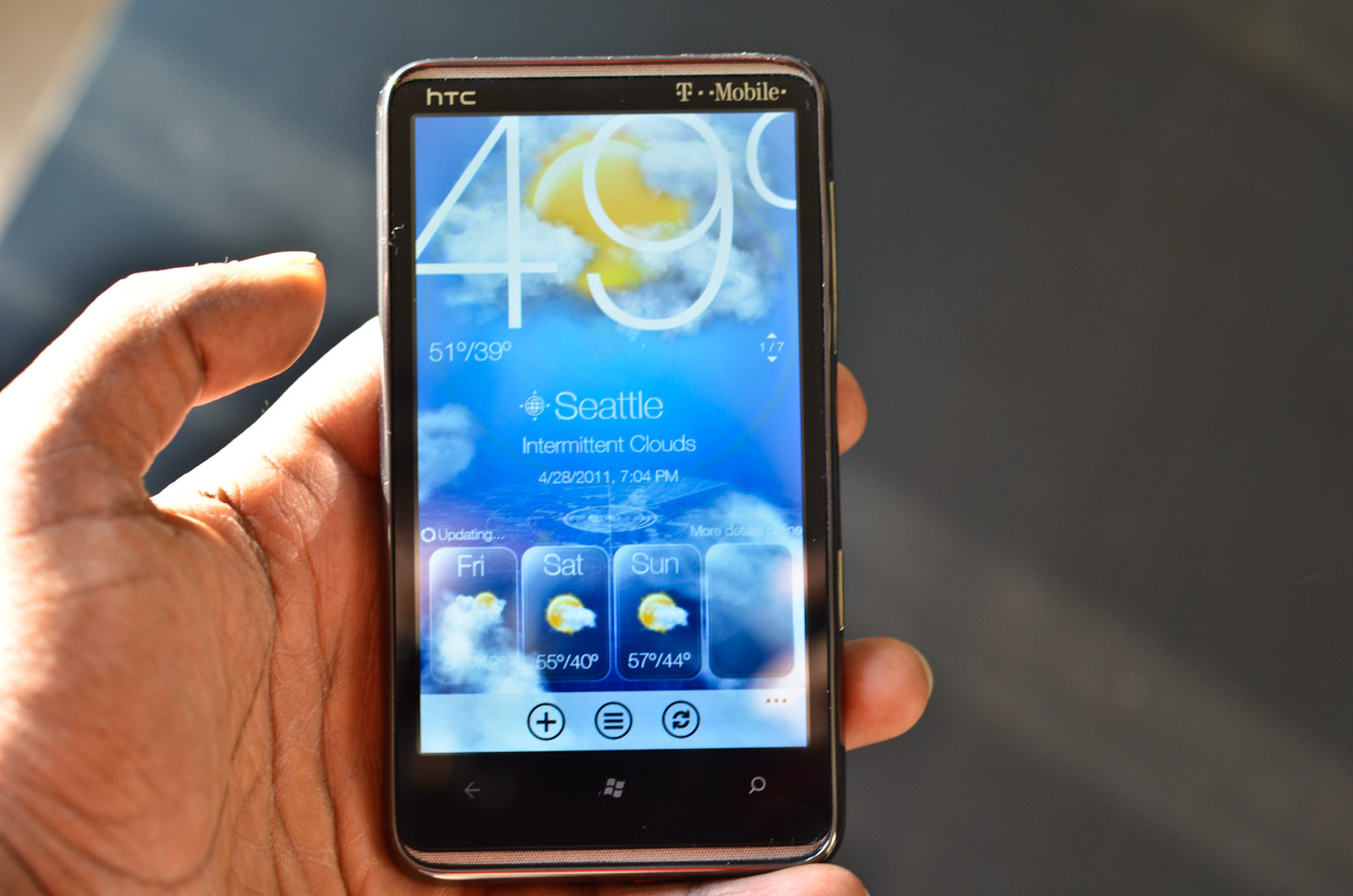 HTC HD7 Resim 4