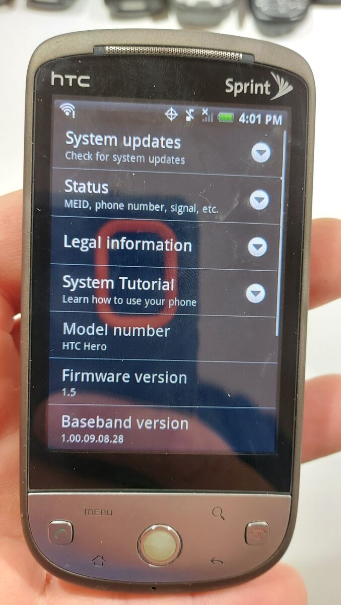 HTC Hero CDMA Resim 5