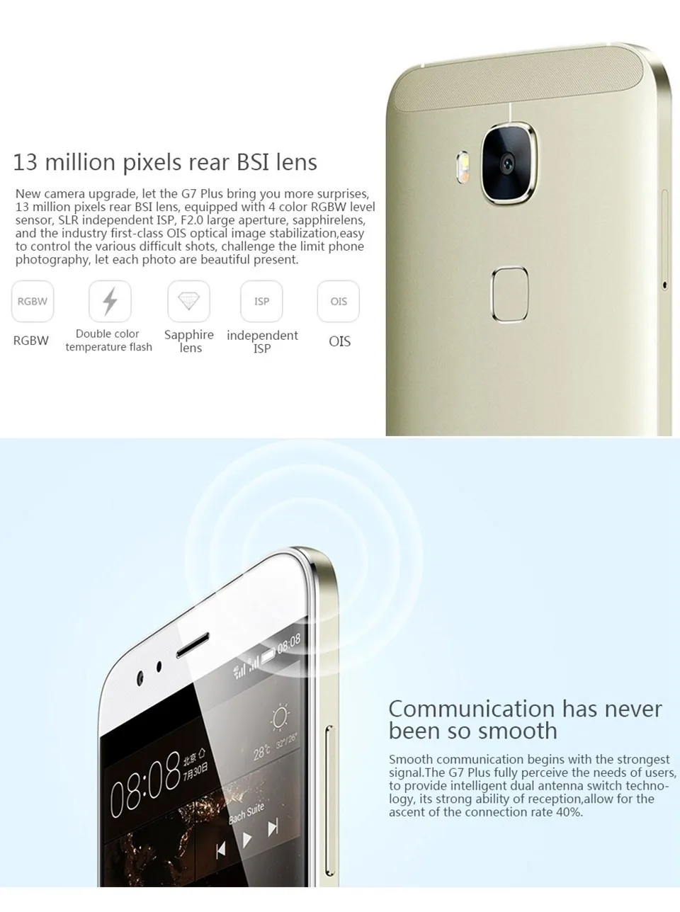 Huawei G7 Plus Resim 5