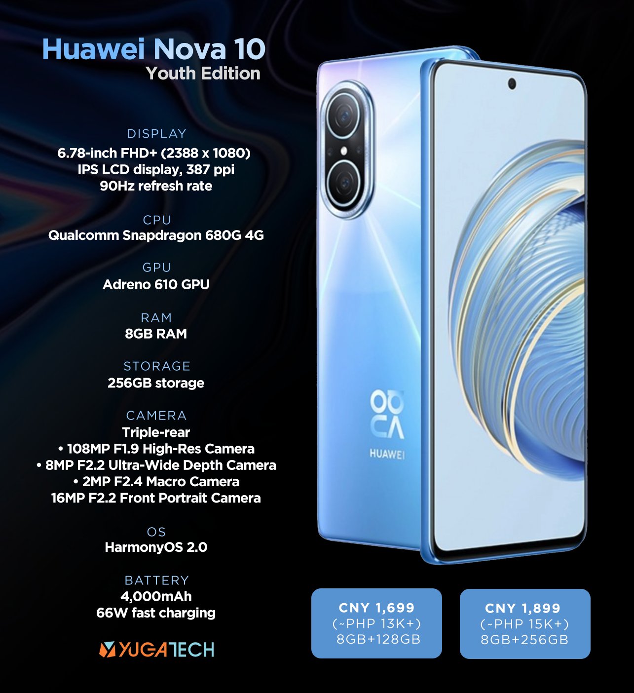 Huawei nova 10 Youth Resim 5