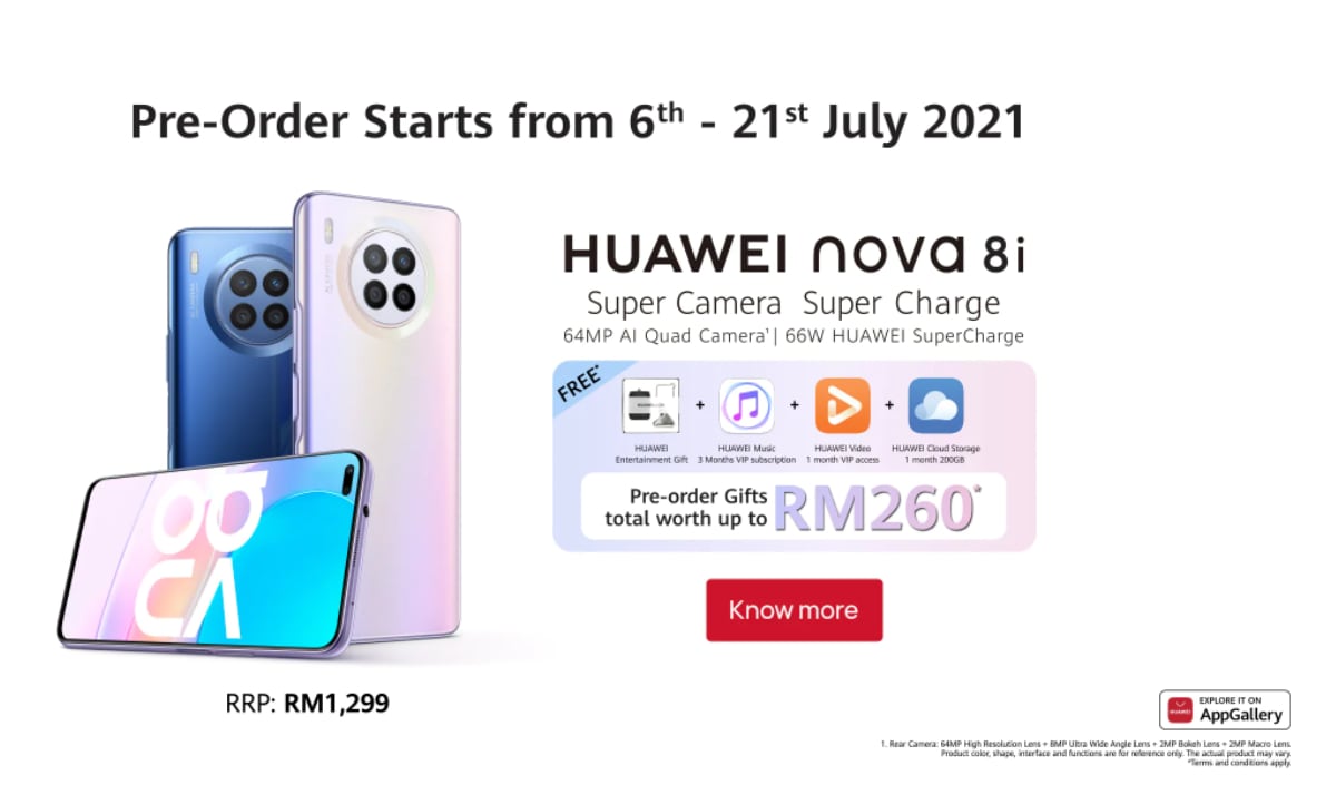 Huawei nova 8i Resim 4
