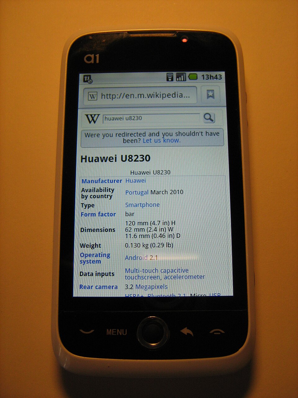 Huawei U8230 Resim 2