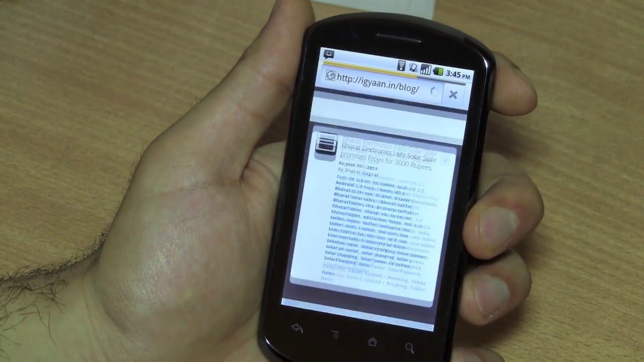 Huawei U8800 IDEOS X5 Resim 3