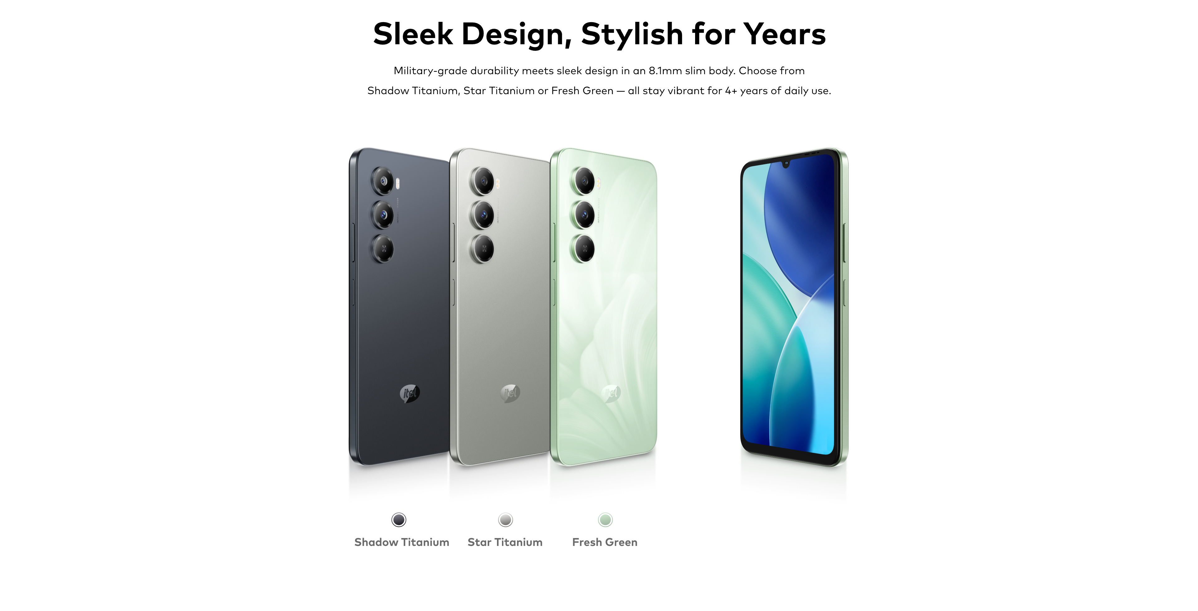 itel A100 Resim 4