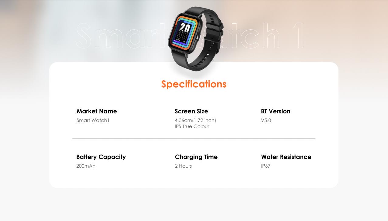 itel Smart Watch 1 Resim 4