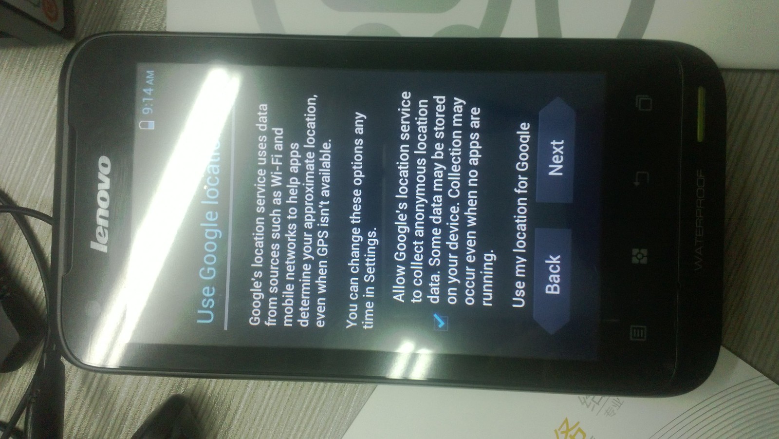 Lenovo A660 Resim 4