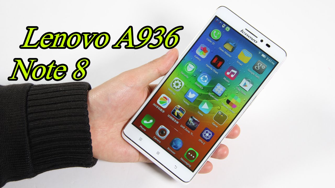 Lenovo Golden Warrior Note 8