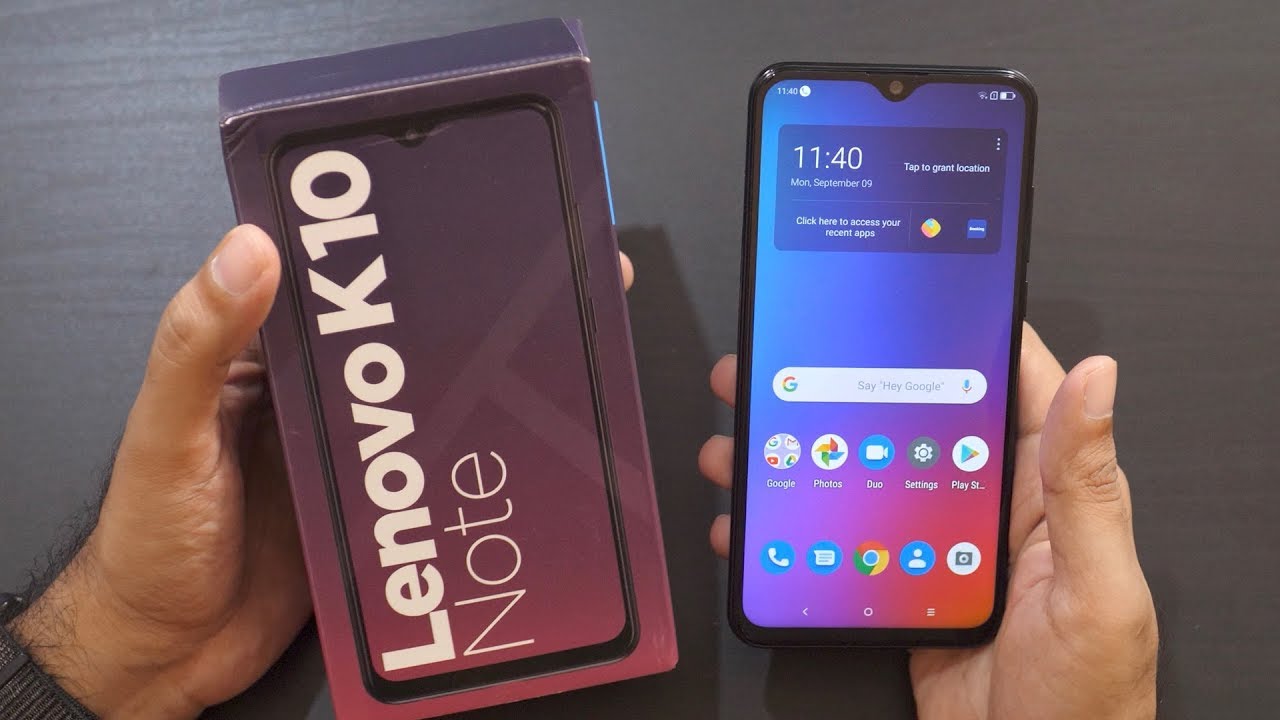 Lenovo K10 Note Resim 2
