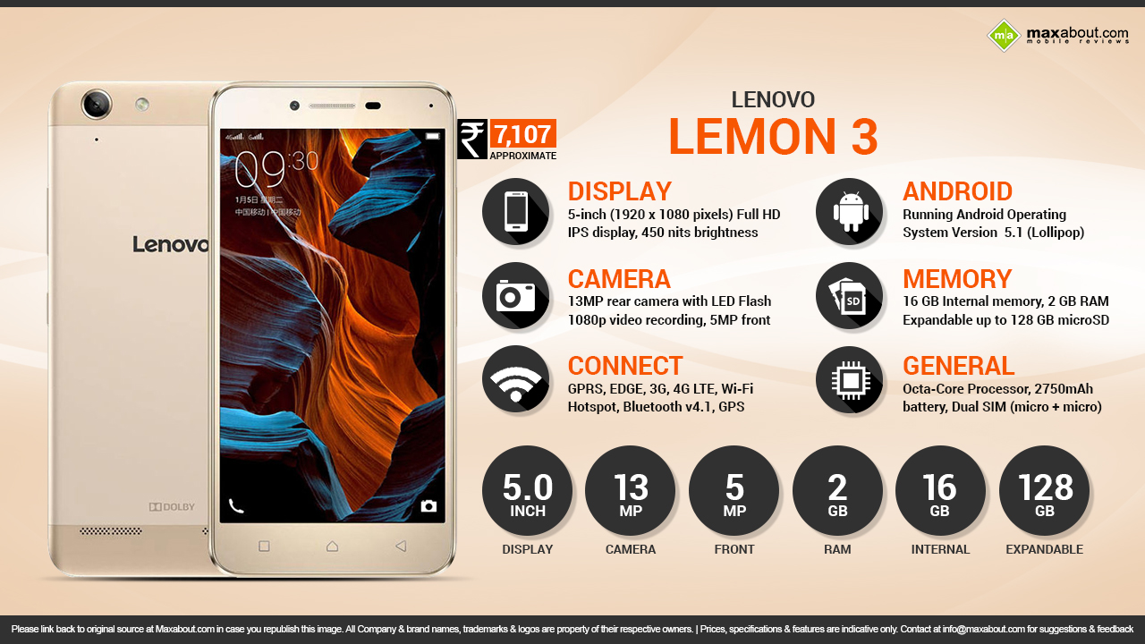 Lenovo Lemon 3 Resim 3