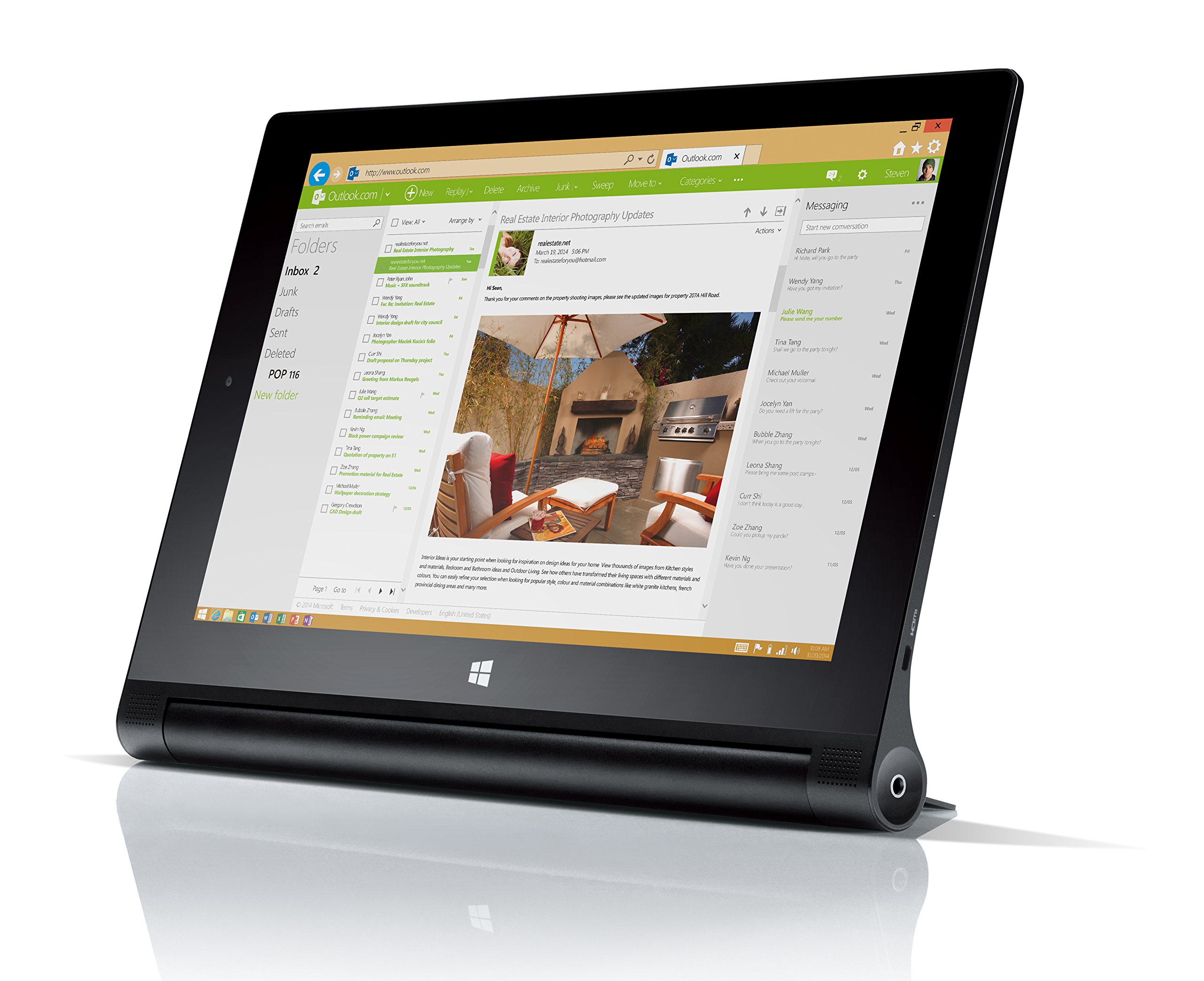 Lenovo Yoga Tablet 2 10.1 Resim 4