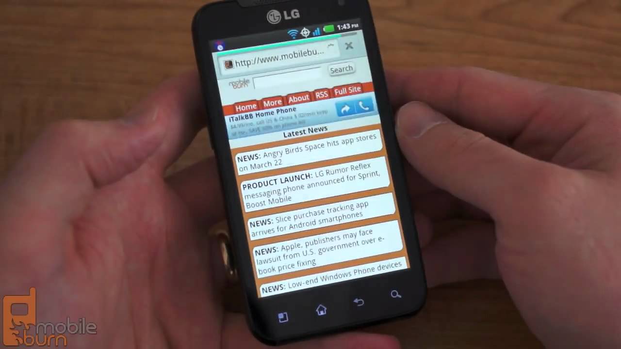 LG Connect 4G MS840 Resim 2