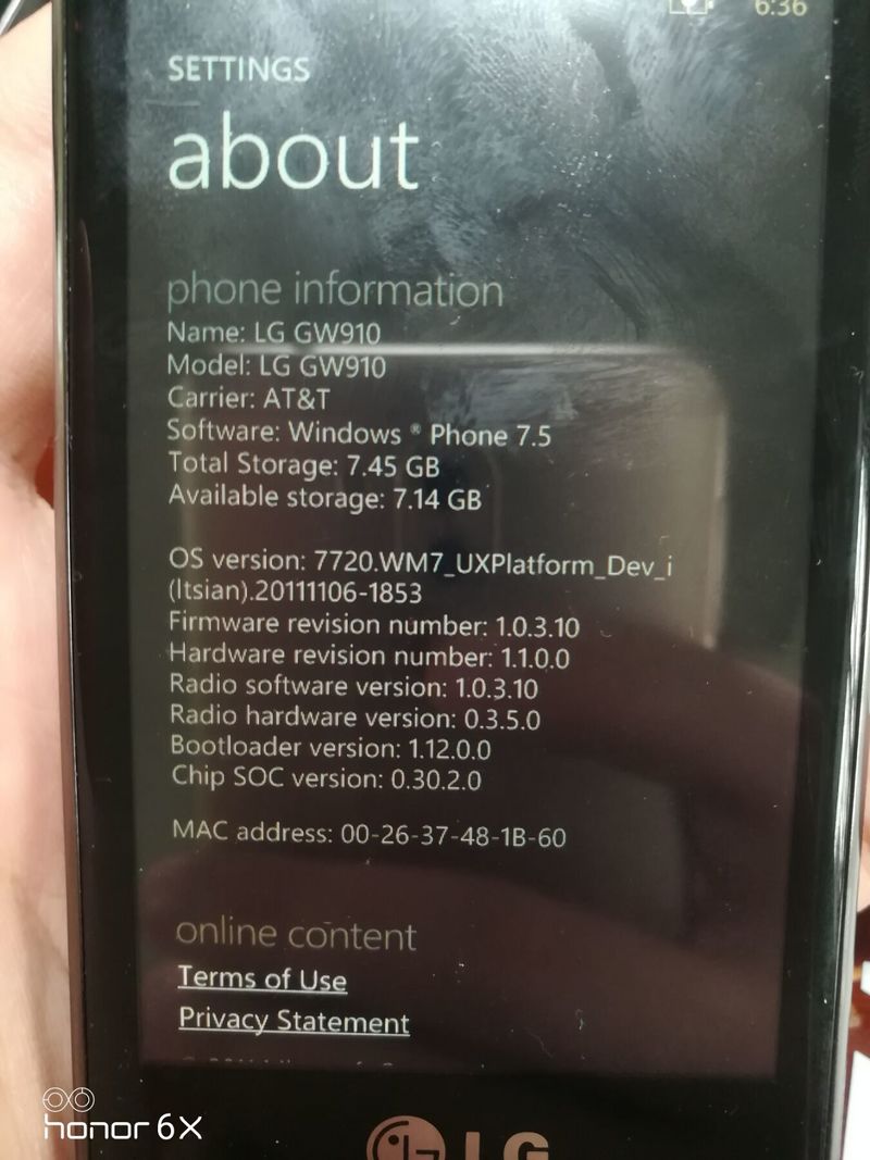 LG GW910 Resim 5