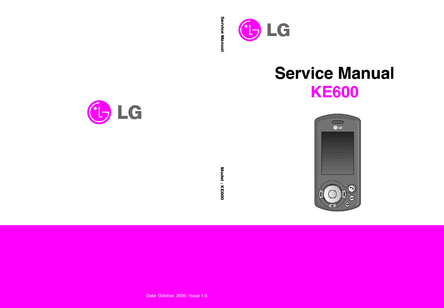 LG KE600 Resim 2