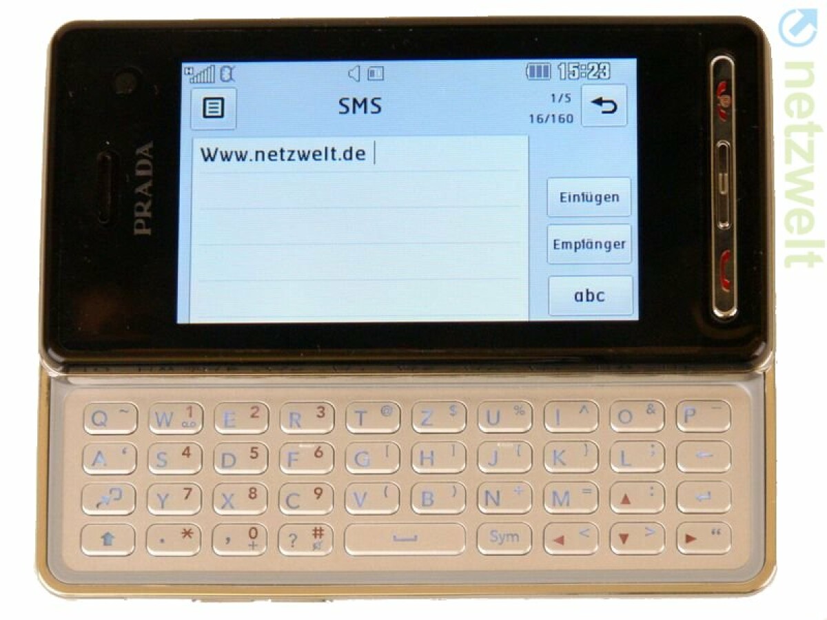 LG KF900 Prada Resim 3