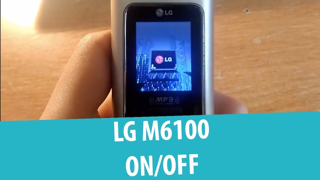LG M6100 Resim 3