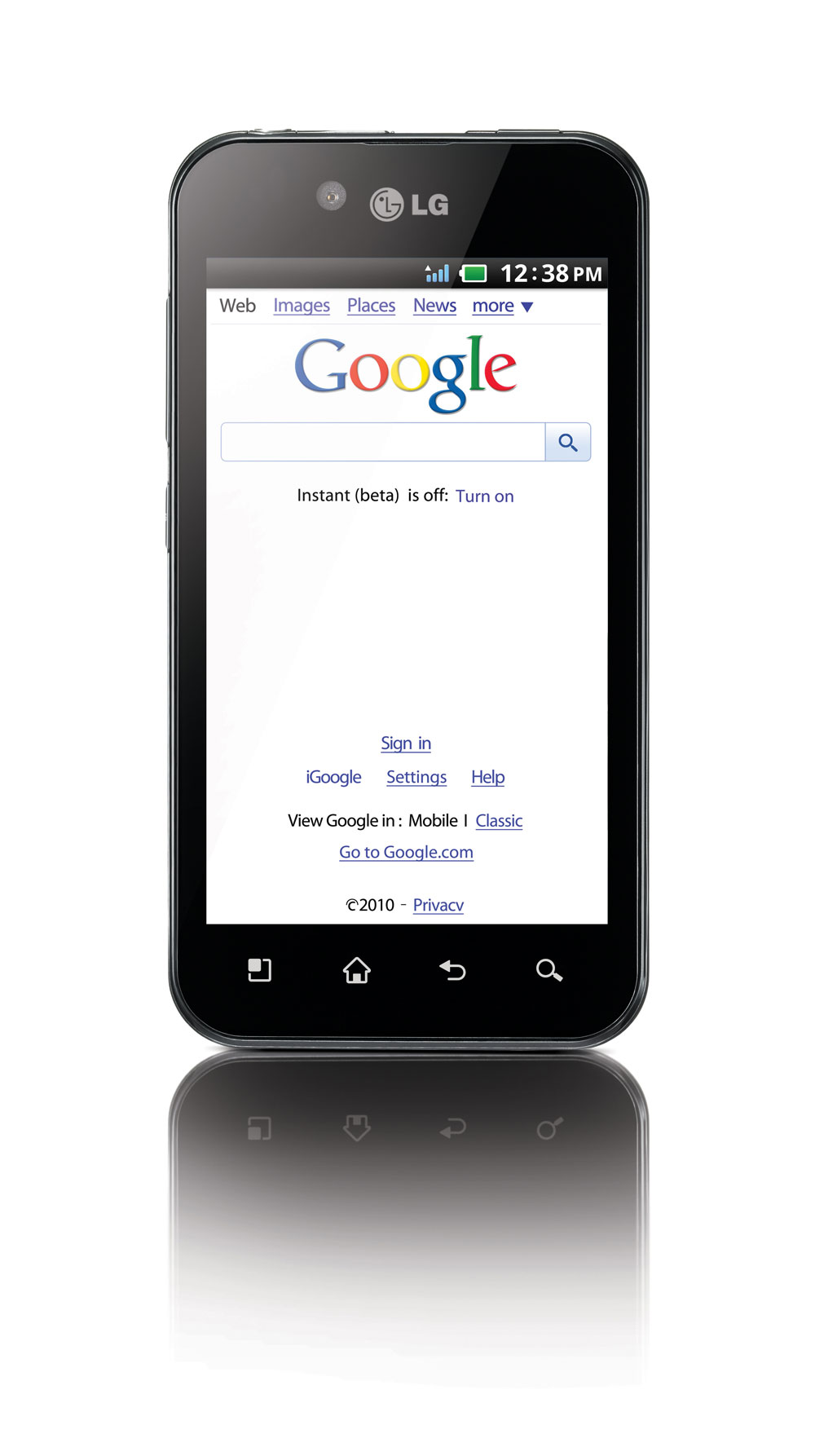 LG Optimus Black (White version) Resim 4