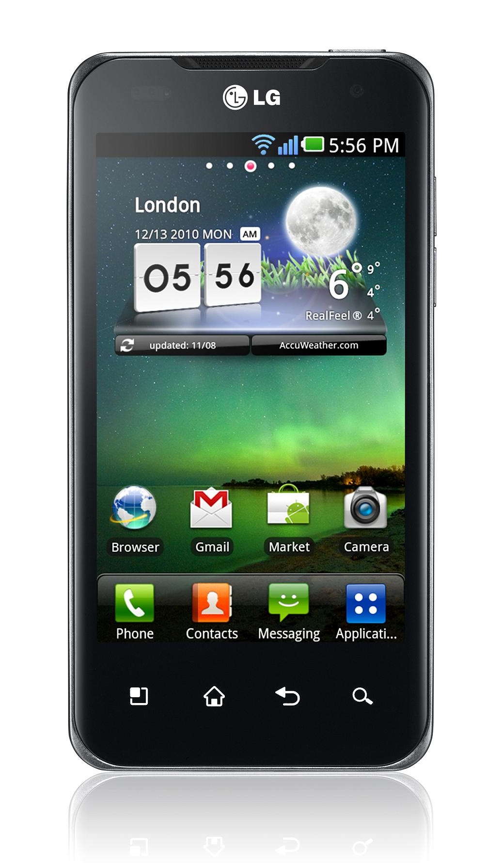 LG Optimus Black (White version) Resim 5