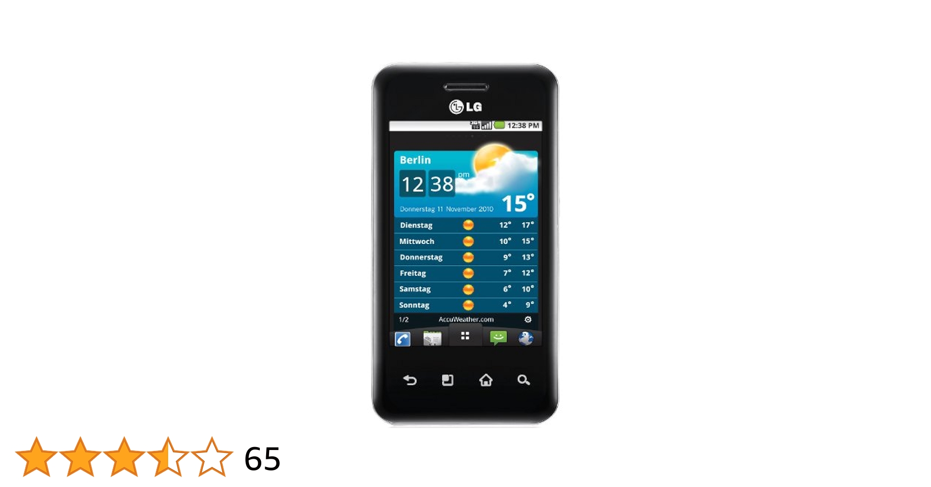 LG Optimus Chic E720 Resim 2